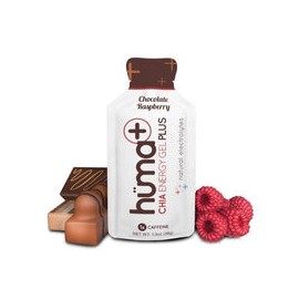 Huma Chia Energy Gel Plus Chocolate Frambuesa (con cafeína)