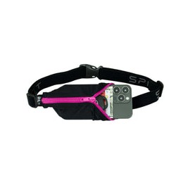 Cinturón para Correr SPIbelt THE SPIBELT Negro Zipper Rosa