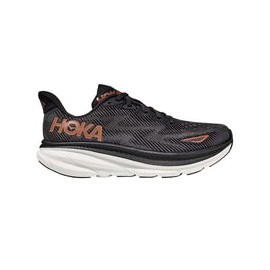 Tenis Hoka CLIFTON 9 Running Negro Cobre Mujer