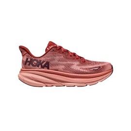 Tenis Hoka CLIFTON 9 Running Rojo Mujer