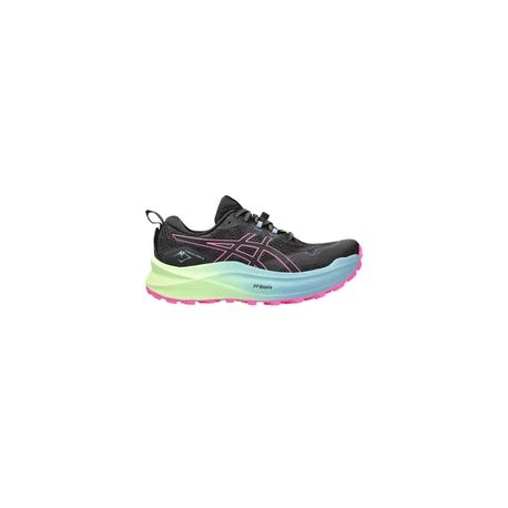 Tenis Asics TRABUCO MAX 2 Running Negro Rosa Mujer