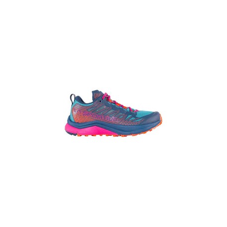 Tenis Trail Running La Sportiva JACKAL II Azul Tormenta Mujer