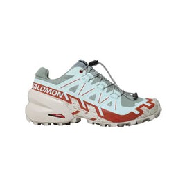 Tenis Salomon Trail Running SPEEDCROSS 6 Aqua Beige Mujer