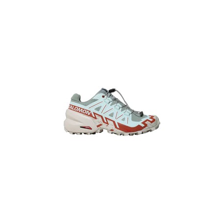 Tenis Salomon Trail Running SPEEDCROSS 6 Aqua Beige Mujer